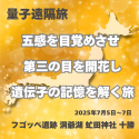 2025年7月5日〜7日量子遠隔旅　北の聖地　洞爺湖・虻田神社・フゴッペ遺跡＆十勝 2泊3日